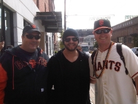 Doug & Casey with Cody Ross of the SF Giants