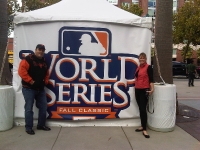 Doug & Tracy at the World Series